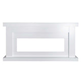 Aristo White Fireplace Mantel Surround (50" fireplace not included)