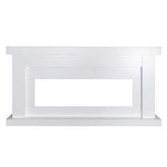 Aristo Freestanding White Mantel (50" fireplace not included)