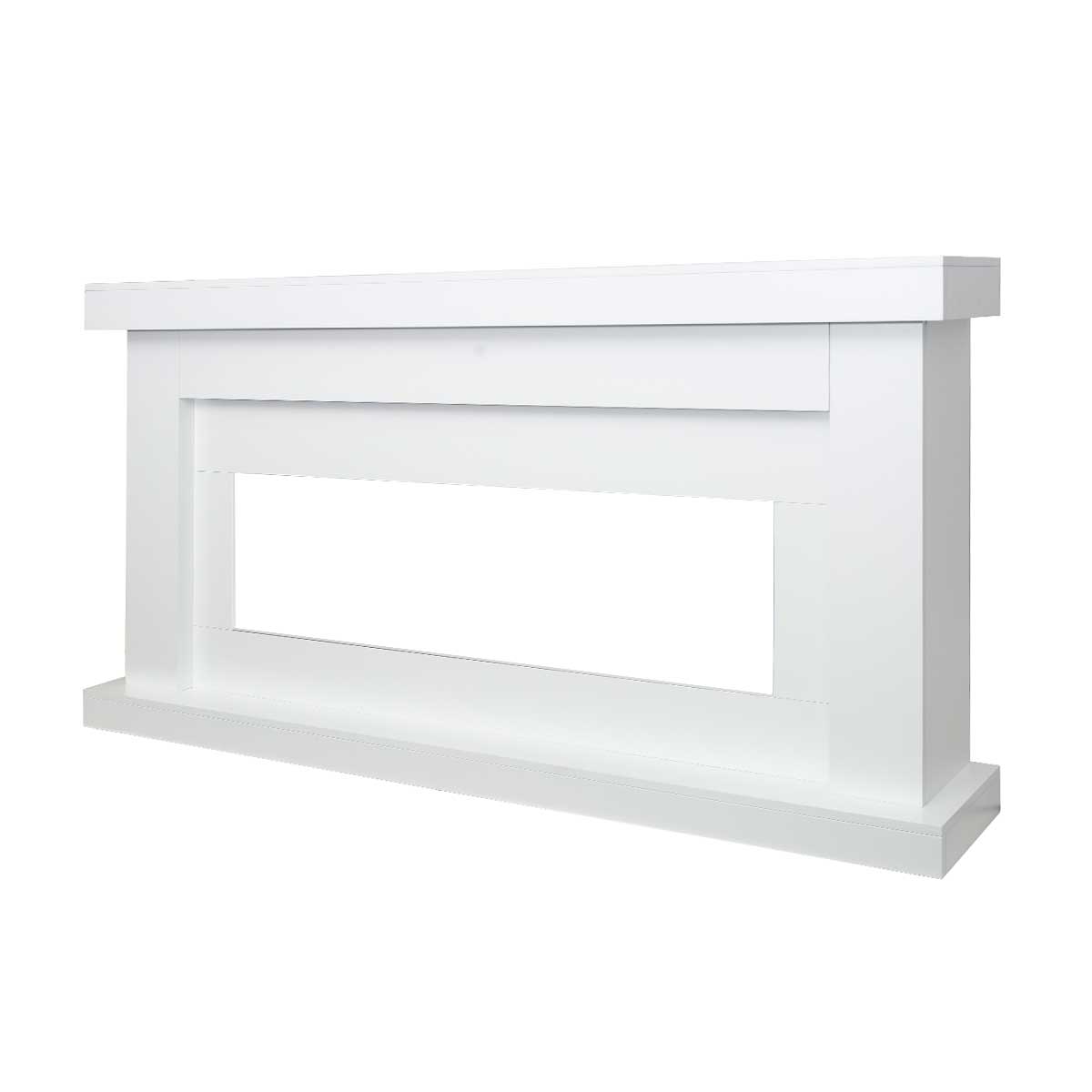 Aristo Freestanding White Mantel (50" fireplace not included)