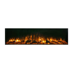Aristo 1500W 50 inch Built-in Recessed Electric Fireplace - Frameless