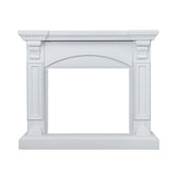 Cove White Fireplace Mantel Surround