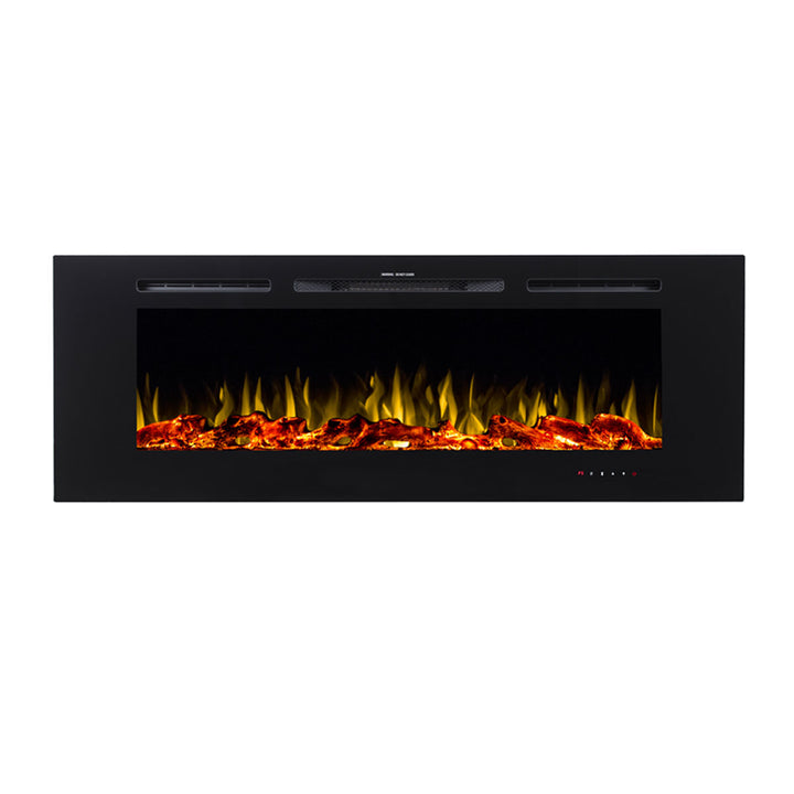 Provence 1500W 60 inch Recessed / Wall Mounted Electric Fireplace - Moda Living