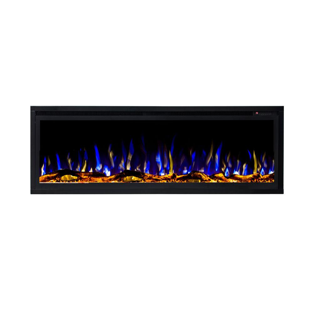 Concerto 1500W 50 inch Recessed / Wall Mounted Electric Fireplace - Moda Living