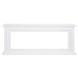 Eton White Fireplace Mantel Surround for 60 Inch Concerto Electric Fireplace