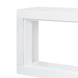 Concerto 1500W 72 Inch Electric Fireplace Insert with Horizon White Mantel Suite - Moda Living