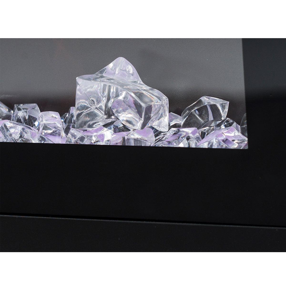 Concerto 1500W 72 inch Recessed / Wall Mounted Electric Fireplace - Moda Living