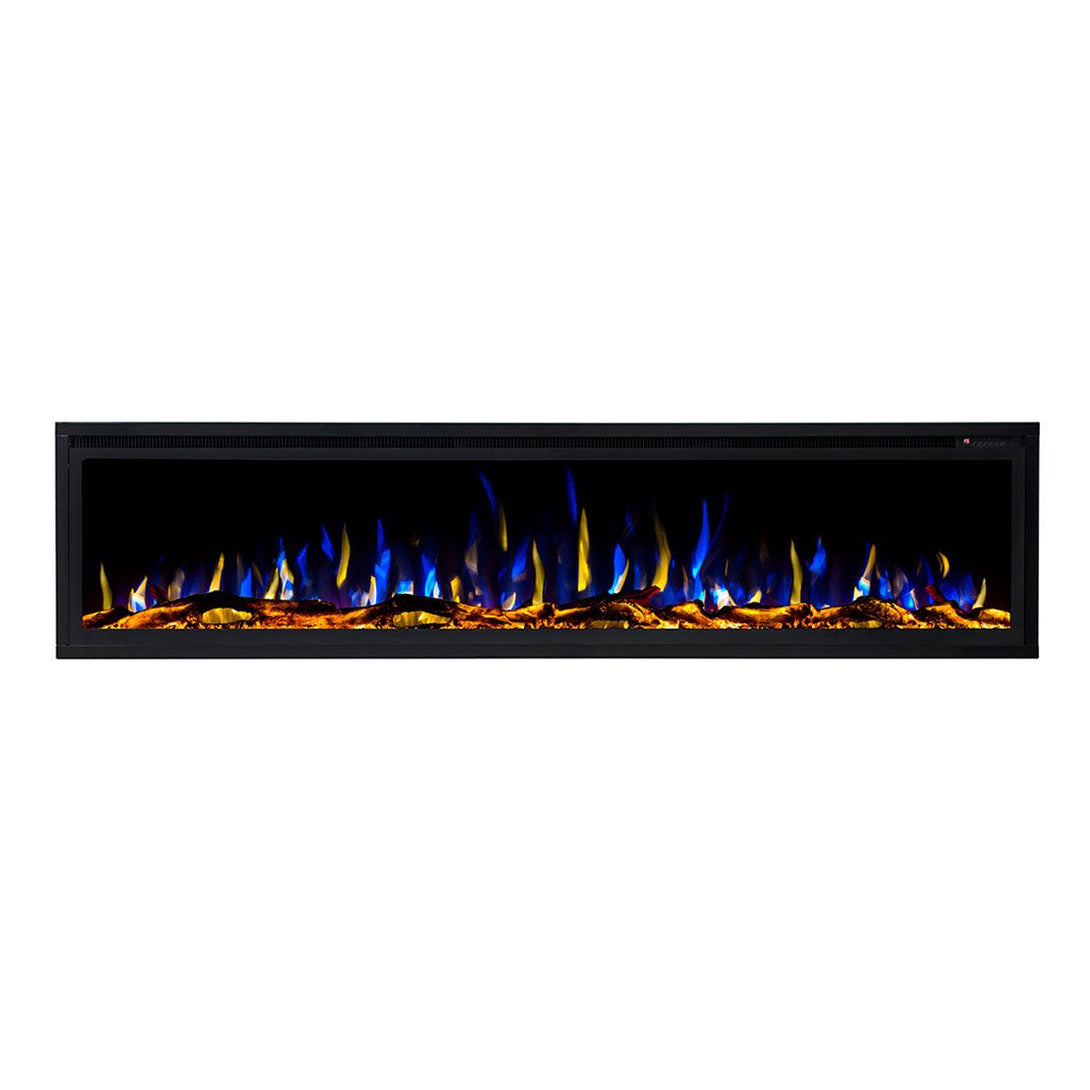 Concerto 1500W 72 inch Recessed / Wall Mounted Electric Fireplace - Moda Living