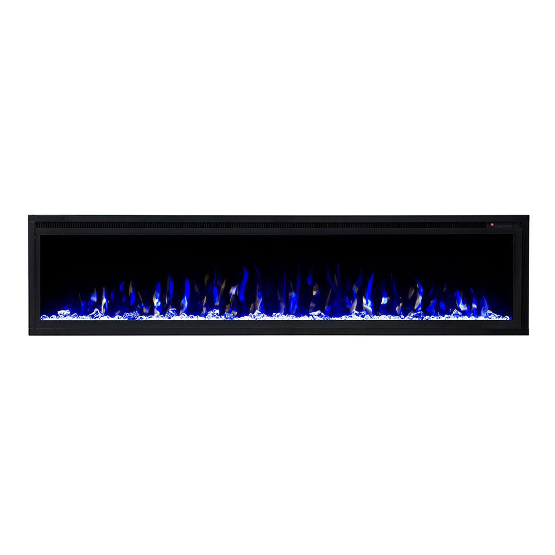 Concerto 1500W 72 inch Recessed / Wall Mounted Electric Fireplace - Moda Living