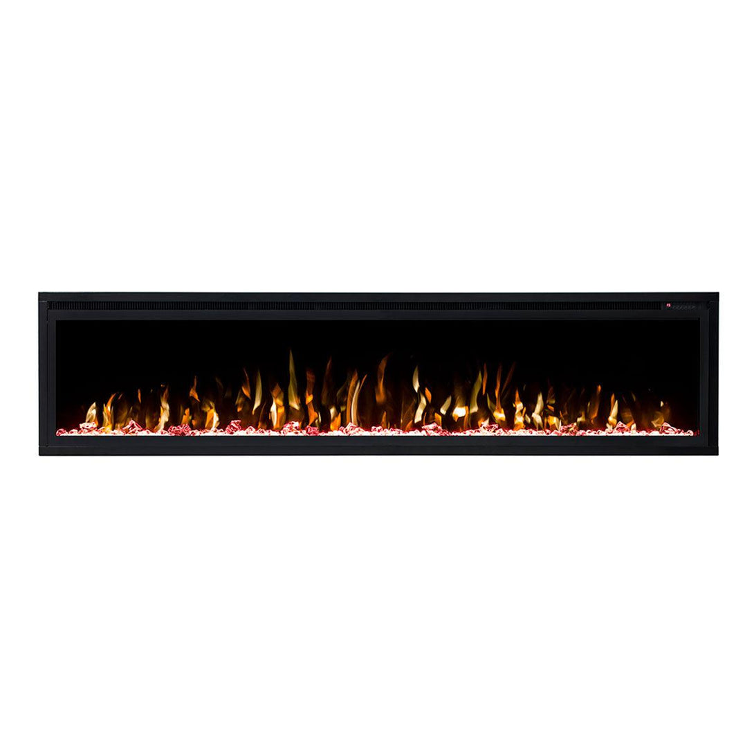 Concerto 1500W 72 inch Recessed / Wall Mounted Electric Fireplace - Moda Living