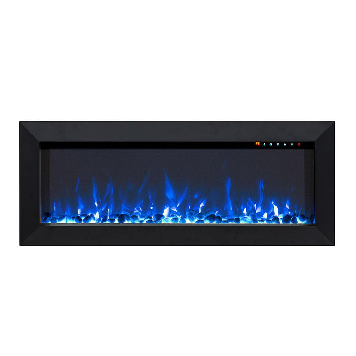 Herman 1500W 45 inch Built-in Recessed Electric Fireplace - Moda Living