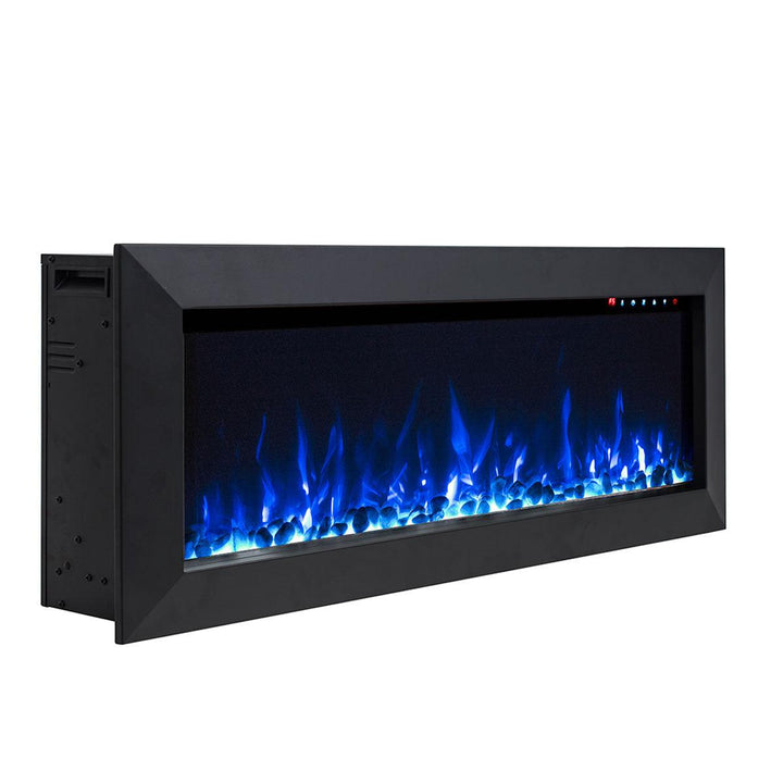 Herman 1500W 45 inch Built-in Recessed Electric Fireplace - Moda Living