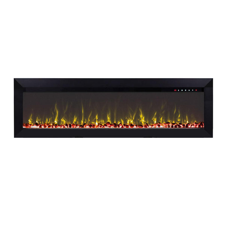 Herman 1500W 60 inch Built-in Recessed Electric Fireplace - Moda Living