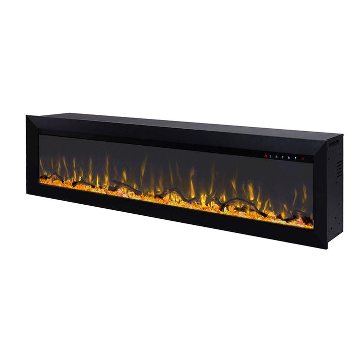 Herman 1500W 60 inch Built-in Recessed Electric Fireplace - Moda Living