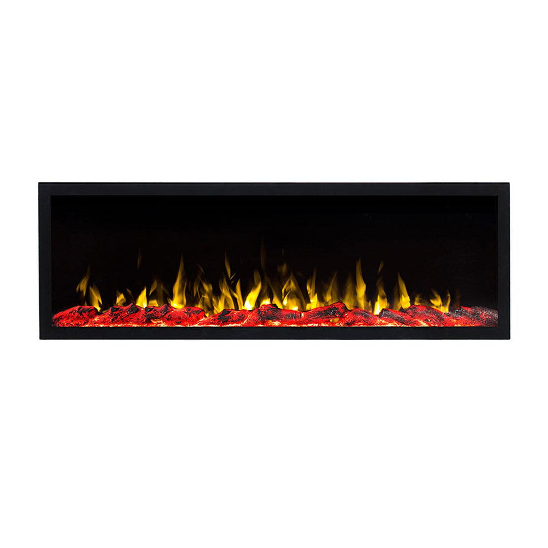 COMO 50 inch Built-in Recessed / Wall Mounted Electric Fireplace Decorative – No heat - Moda Living