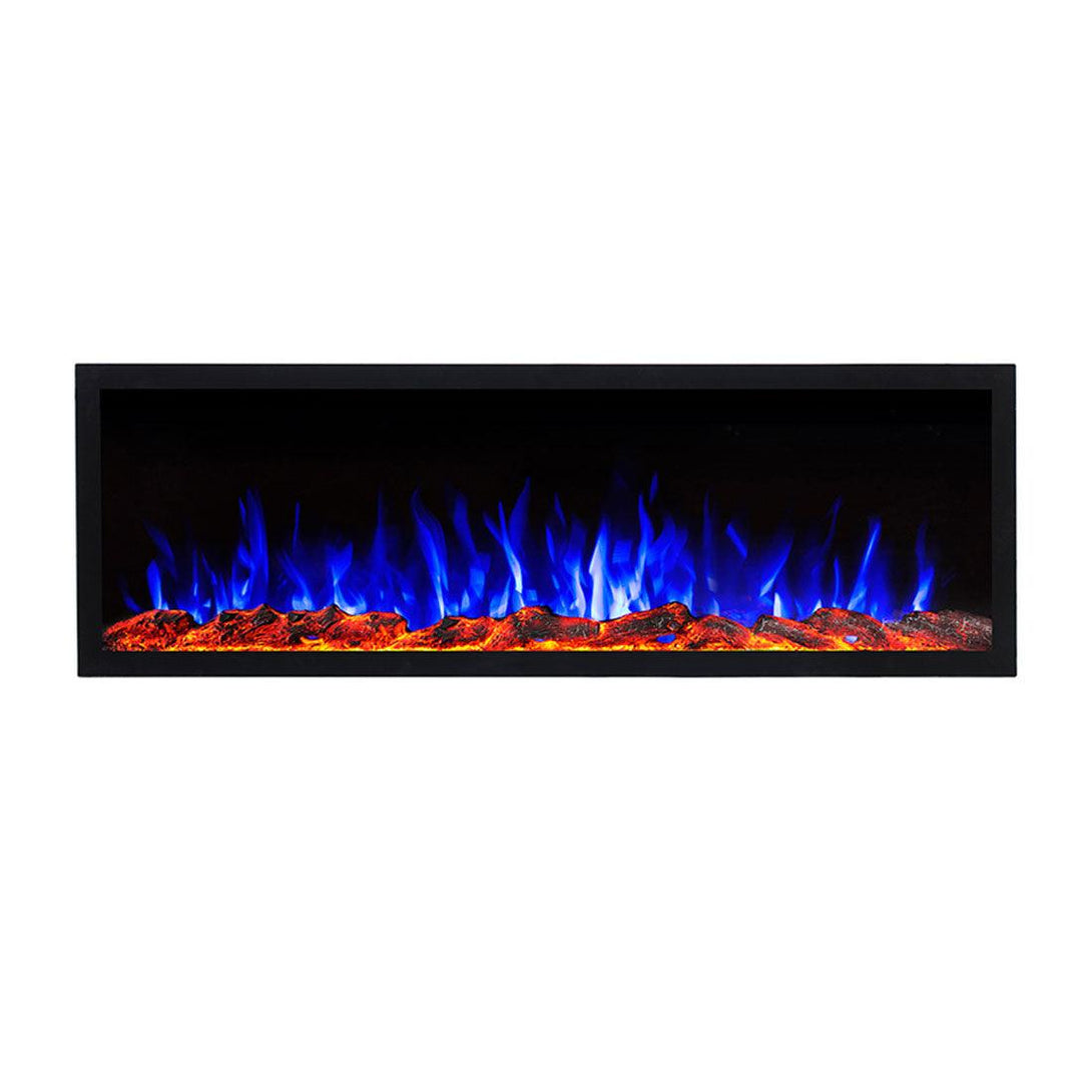 COMO 50 inch Built-in Recessed / Wall Mounted Electric Fireplace Decorative – No heat - Moda Living