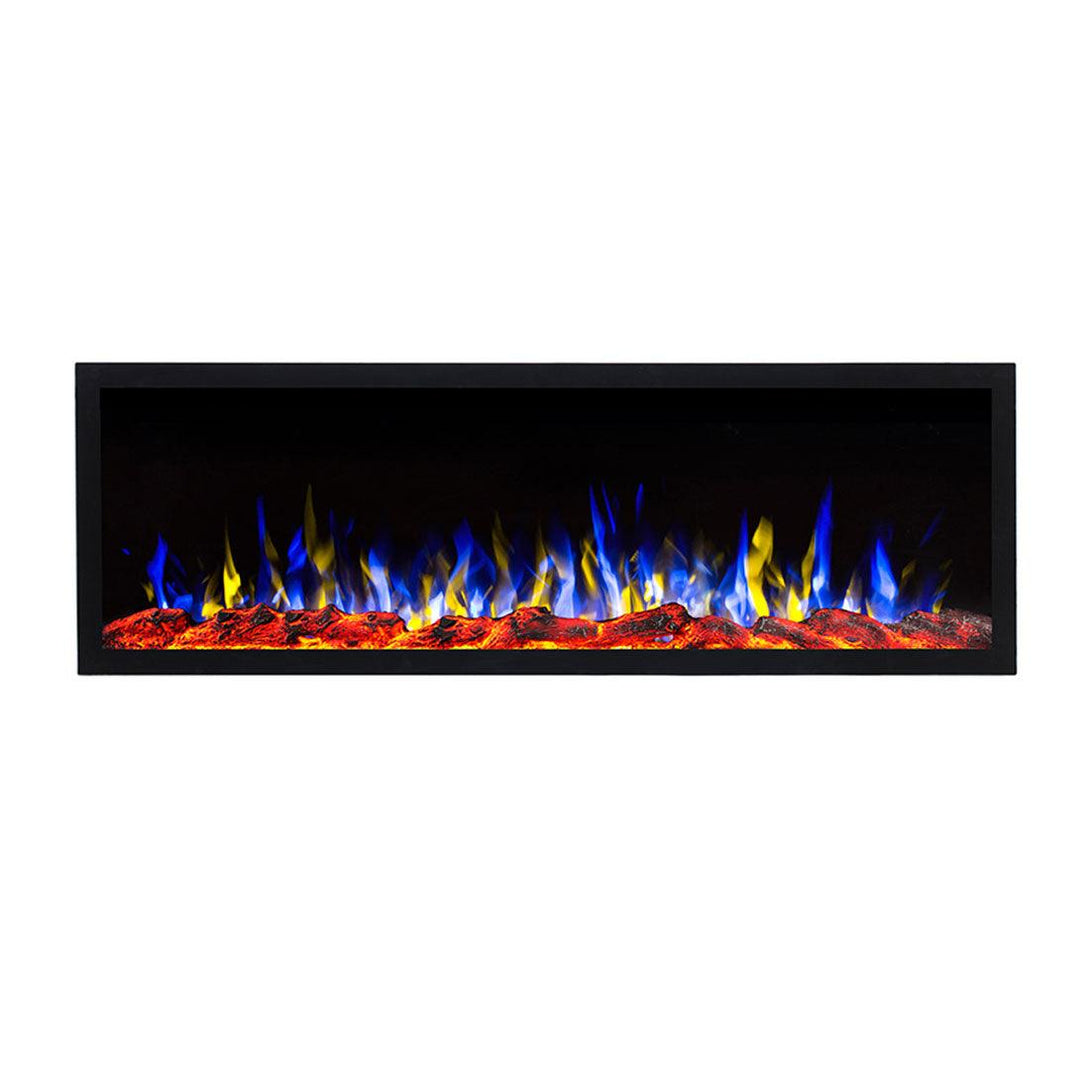 COMO 50 inch Built-in Recessed / Wall Mounted Electric Fireplace Decorative – No heat - Moda Living