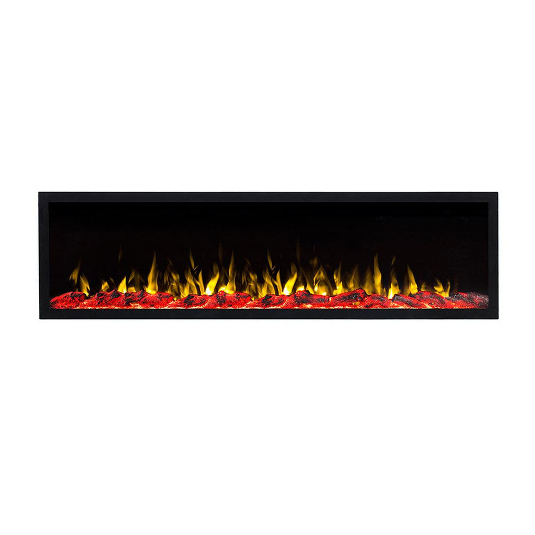 COMO 60 inch Built-in Recessed / Wall Mounted Electric Fireplace Decorative – No heat - Moda Living