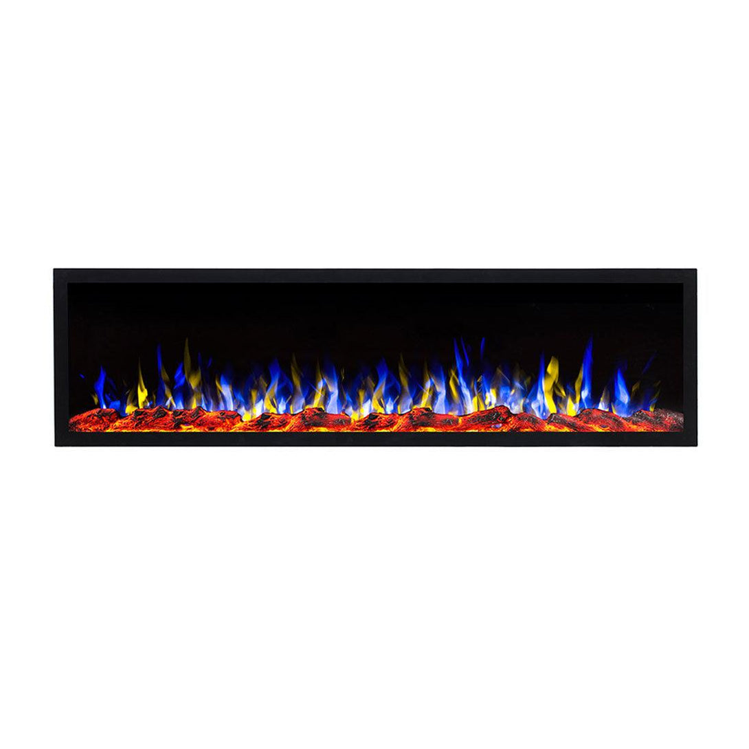 COMO 60 inch Built-in Recessed / Wall Mounted Electric Fireplace Decorative – No heat - Moda Living