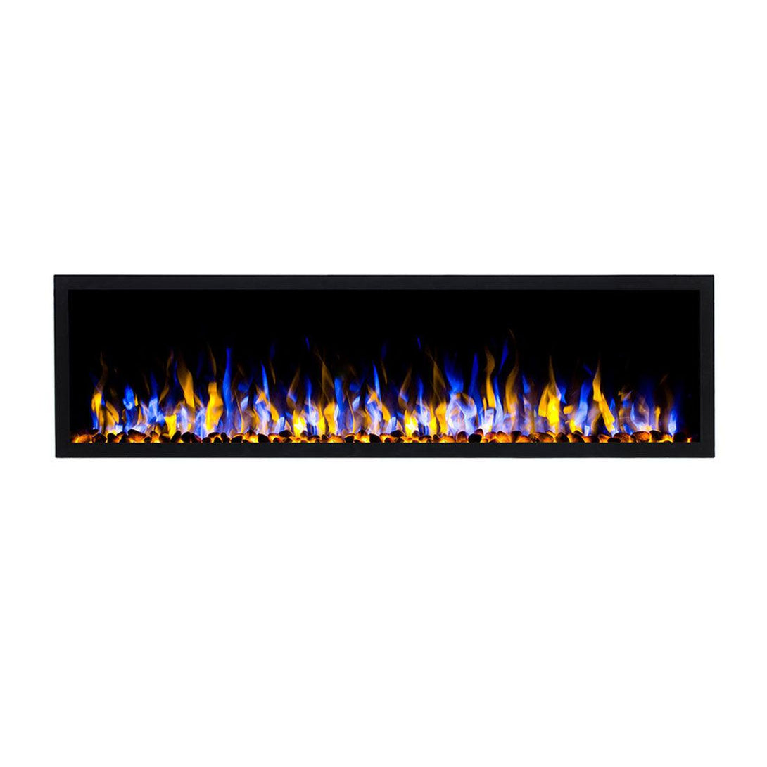 COMO 60 inch Built-in Recessed / Wall Mounted Electric Fireplace Decorative – No heat - Moda Living