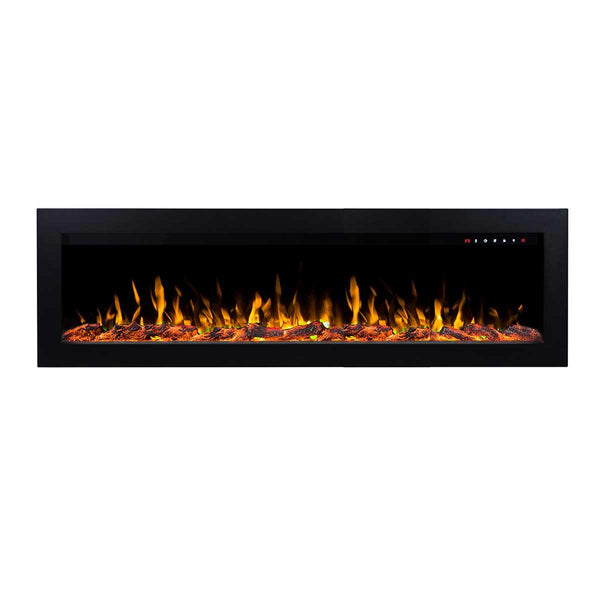 Sonata 1500W 60 inch Built-in Recessed Electric Fireplace - Moda Living