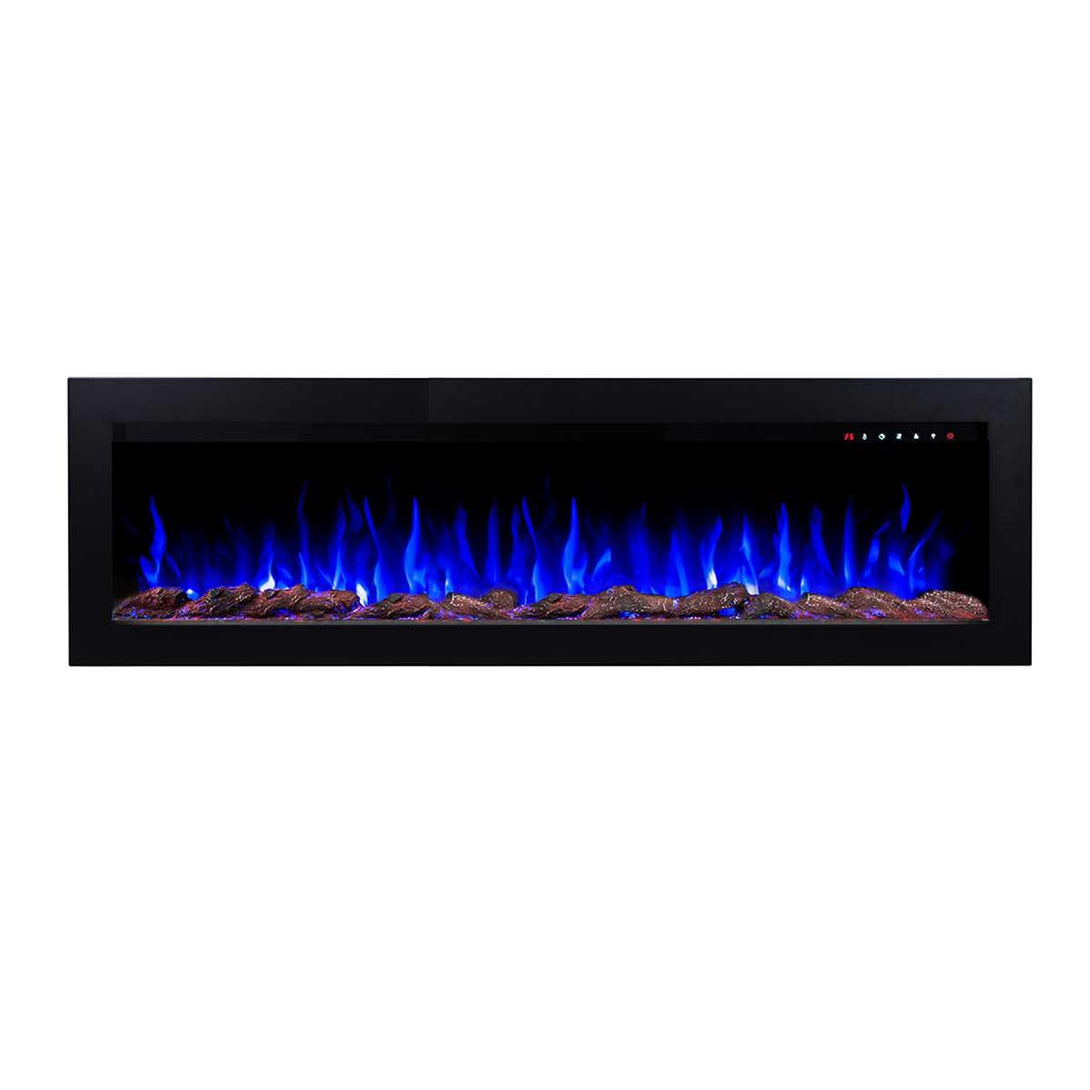 Sonata 1500W 60 inch Built-in Recessed Electric Fireplace - Moda Living