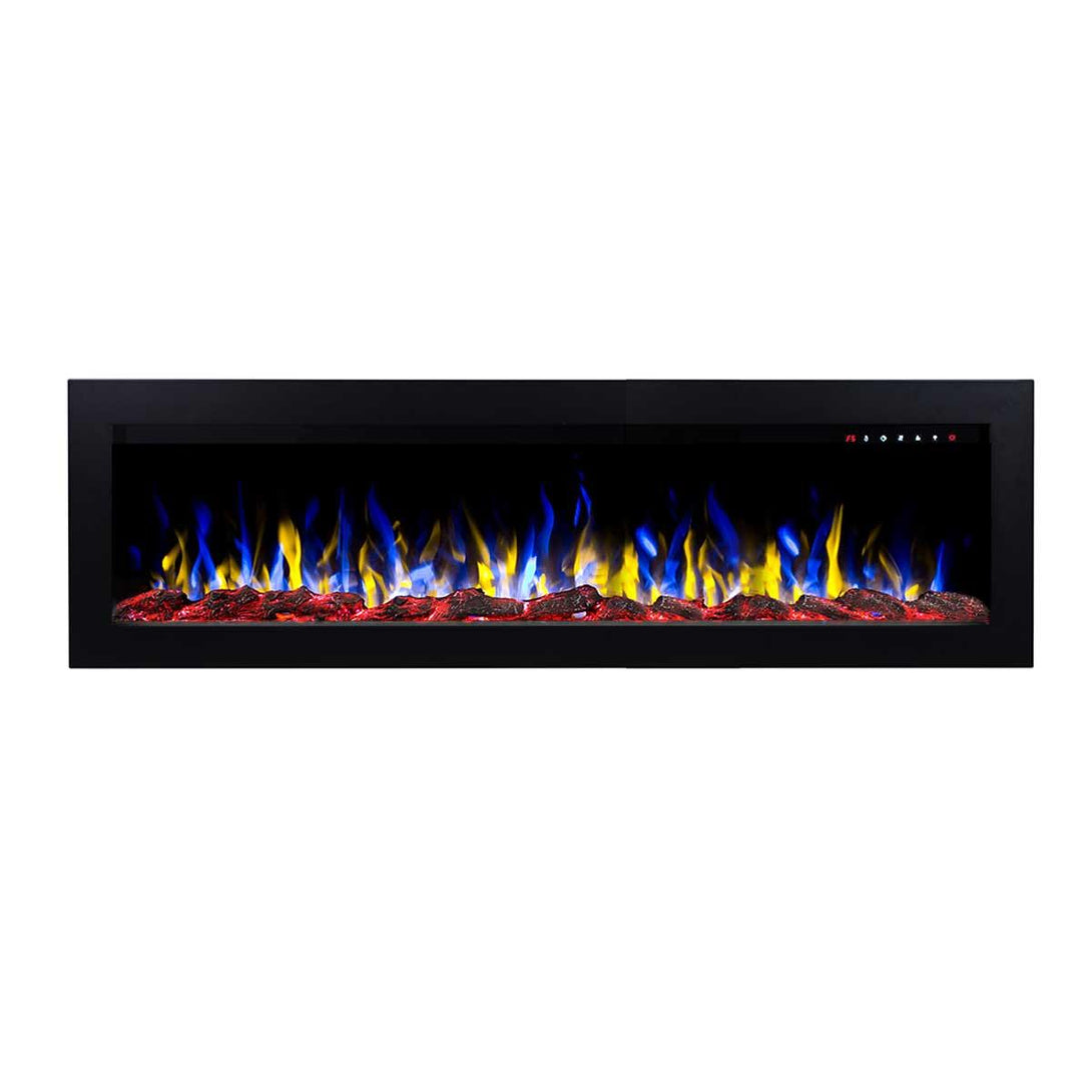 Sonata 1500W 60 inch Built-in Recessed Electric Fireplace - Moda Living