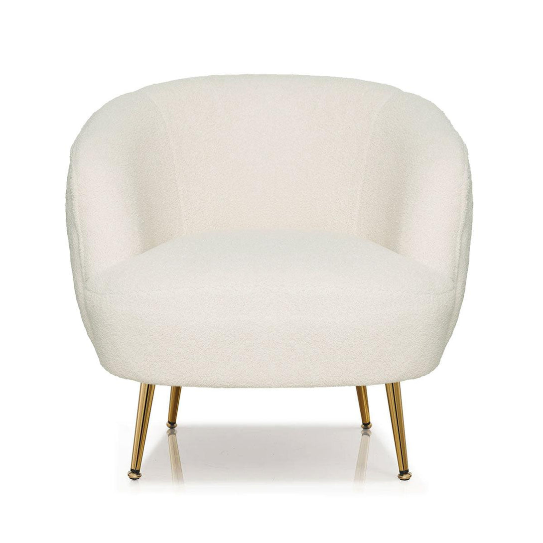 Polly Faux Fleece Accent Chair - Moda Living