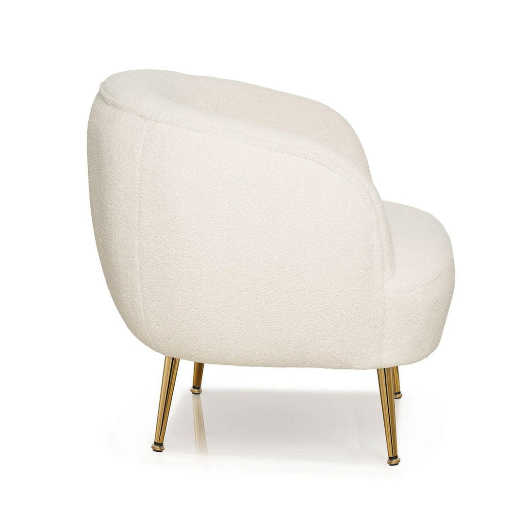 Polly Faux Fleece Accent Chair - Moda Living