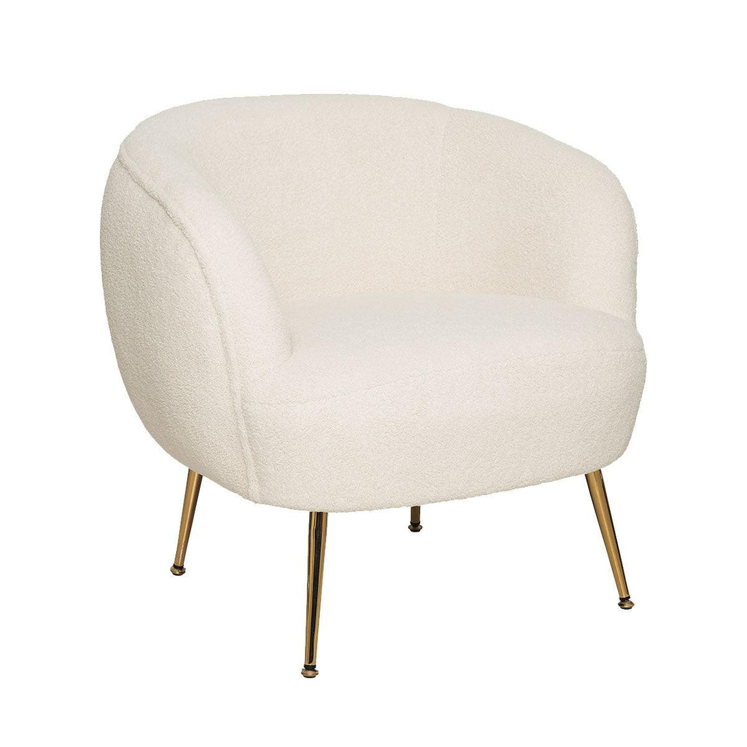 Polly Faux Fleece Accent Chair - Moda Living