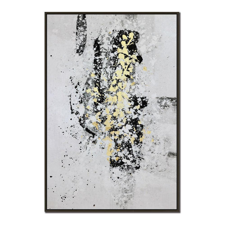 Framed Oil Painting Hand Painted Abstract Modern Canvas - Muse (120cm x 80cm) - Moda Living