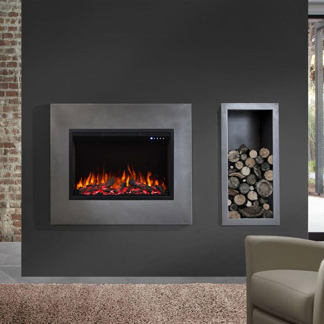 Reno 1500W 30 Inch Electric Fireplace Insert - Moda Living